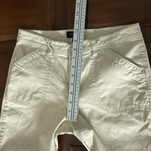Womens size 6P tan Talbots Pants with zippers on ankles - Picture 7 of 10